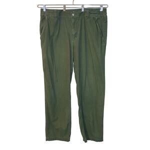 Columbia Omni Shield Advanced Repellent Olive Green Straight Leg Pants 44W